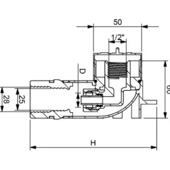 Hanakulmarasia Hela 8350, ø15mm putkille, 2kpl
