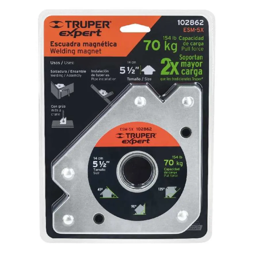 Hitsausmagneetti Truper Expert, 122x189mm
