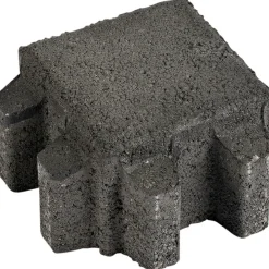 Hulevesikivi Grass, 115x115x80mm, musta