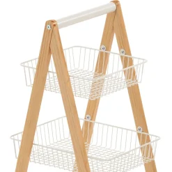 Hylly Home4You Bren 48x32x79cm, valkoinen