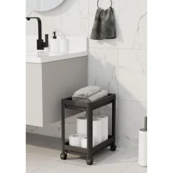 Hylly pyörillä Linento Furniture TKRLKKT-2K-2, 23x36x40cm, 2kpl, eri värejä