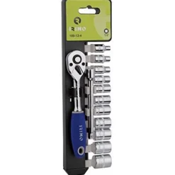 Hylsysarja Irimo, 1/4", 12 kpl, 4–14mm