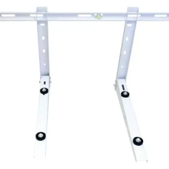 Ilmalämpöpumpun seinäteline Strong Line, 90+90kg, 365x450x780mm, vaakatuella