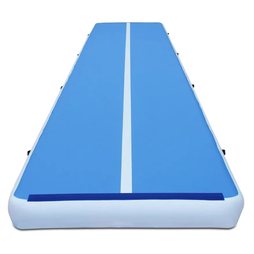 Ilmavolttipatja Airtrack Nordic Gym Wide, sininen, eri kokoja