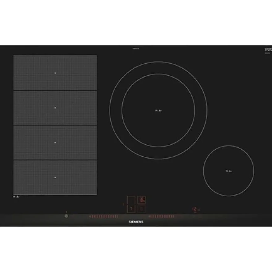 Induktioliesitaso Siemens EX875LEC1E, 81.2cm, musta
