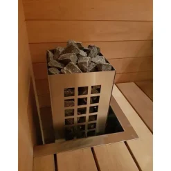 Integrointikaulus Magnum Klubi K1, Klubi 6kW kiukaalle, kulma, rst