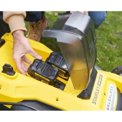 Itsevetävä akkuruohonleikkuri Stanley FatMax V20 SFMCMWS251B-XJ, 51cm, 2x18V, ilman akkuja