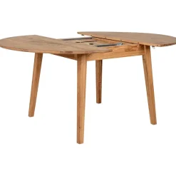 Jatkettava ruokapöytä House Nordic Metz, ø118x118-158cm, ruskea