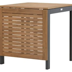 Jatkettava ruokapöytä Venture Home Diego, 70/130x70cm, ruskea/musta