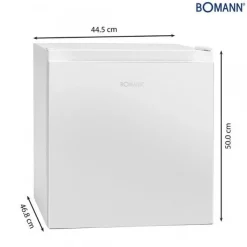 Jääkaappi pakastelokerolla Bomann KB7245W, 45 cm, 45/4 l, valkonen