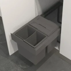 Jätelajitteluvaunu IMA Select Base, 2x13L, tummanharmaa