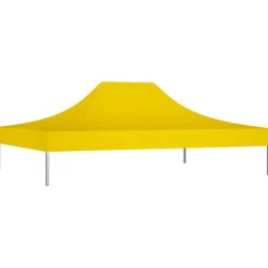 Juhlateltan katto 4,5x3 m keltainen 270 g/m² (15374)