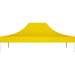 Juhlateltan katto 4,5x3 m keltainen 270 g/m² (15374)