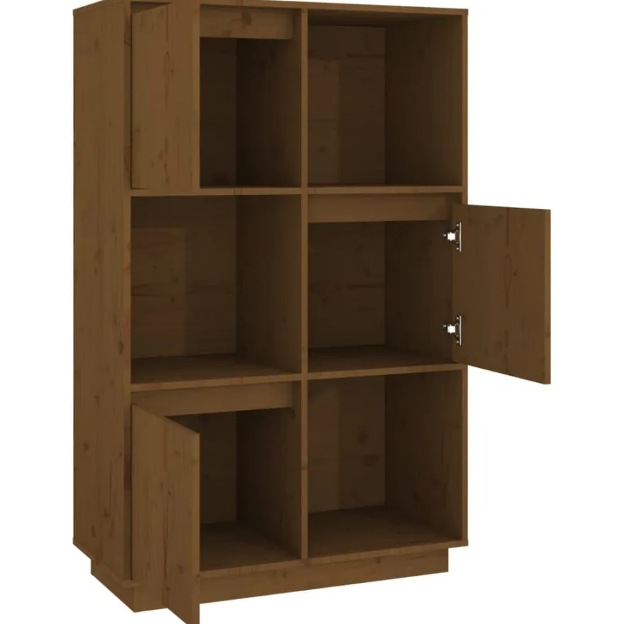Kaappi 74x35x117cm, mänty, eri värejä