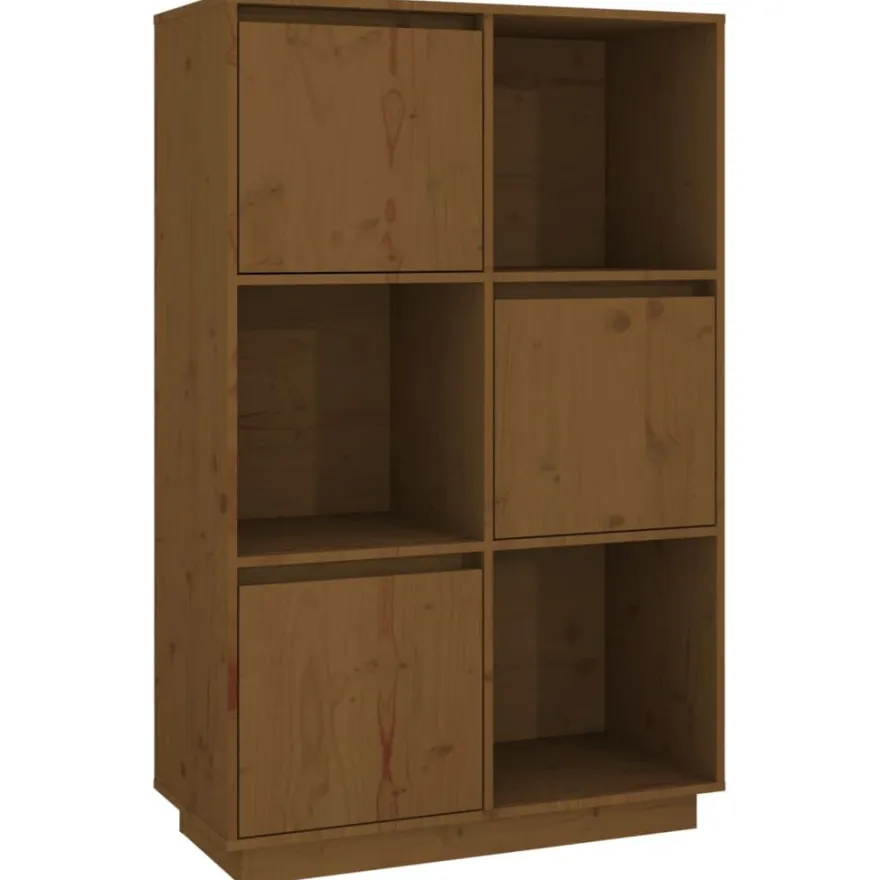Kaappi 74x35x117cm, mänty, eri värejä