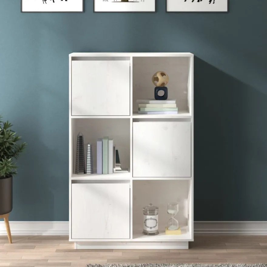 Kaappi 74x35x117cm, mänty, eri värejä