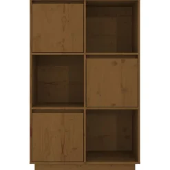 Kaappi 74x35x117cm, mänty, eri värejä