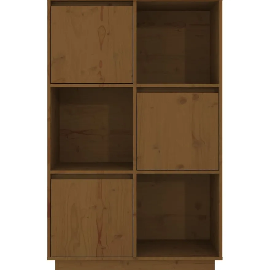 Kaappi 74x35x117cm, mänty, eri värejä