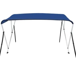 3-kaarinen bimini-kate, sininen, 183x196x137 cm