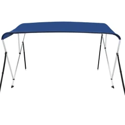 3-kaarinen bimini-kate, sininen, 183x160x137 cm