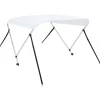 2-kaarinen bimini-kate, valkoinen 180x130x110 cm