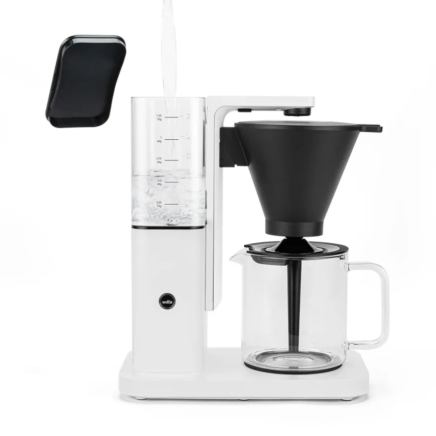 Kahvinkeitin Wilfa Zense CM10W-A125, mattavalkoinen