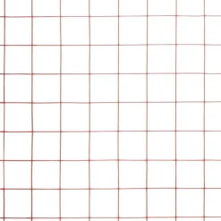 Kanaverkko 12x12mm, galvanoitu teräs, 10x1.5m, punainen