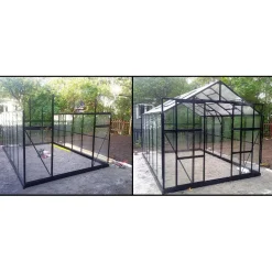 Kasvihuoneen asennus 8-11,9 m2 kokoisille rakennuksille