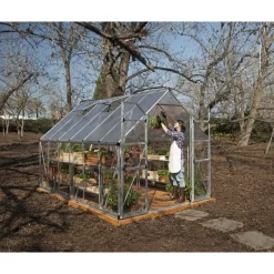 Kasvihuone Palram-Canopia Balance Hybrid, 8,9m², 8x12ft, hopea