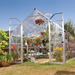 Kasvihuone Palram-Canopia Balance Hybrid, 8,9m², 8x12ft, hopea