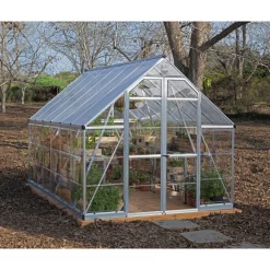 Kasvihuone Palram-Canopia Balance Hybrid, 8,9m², 8x12ft, hopea
