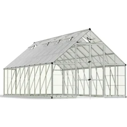 Kasvihuone Palram-Canopia Balance, 17.9m², 10x20ft, hopea