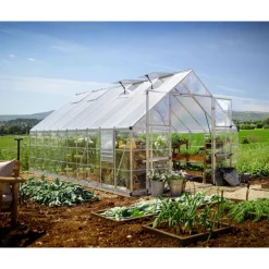 Kasvihuone Palram-Canopia Balance, 17.9m², 10x20ft, hopea
