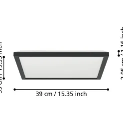 Kattovalaisin Eglo Rovito LED 1CCT IP44 eri kokoja