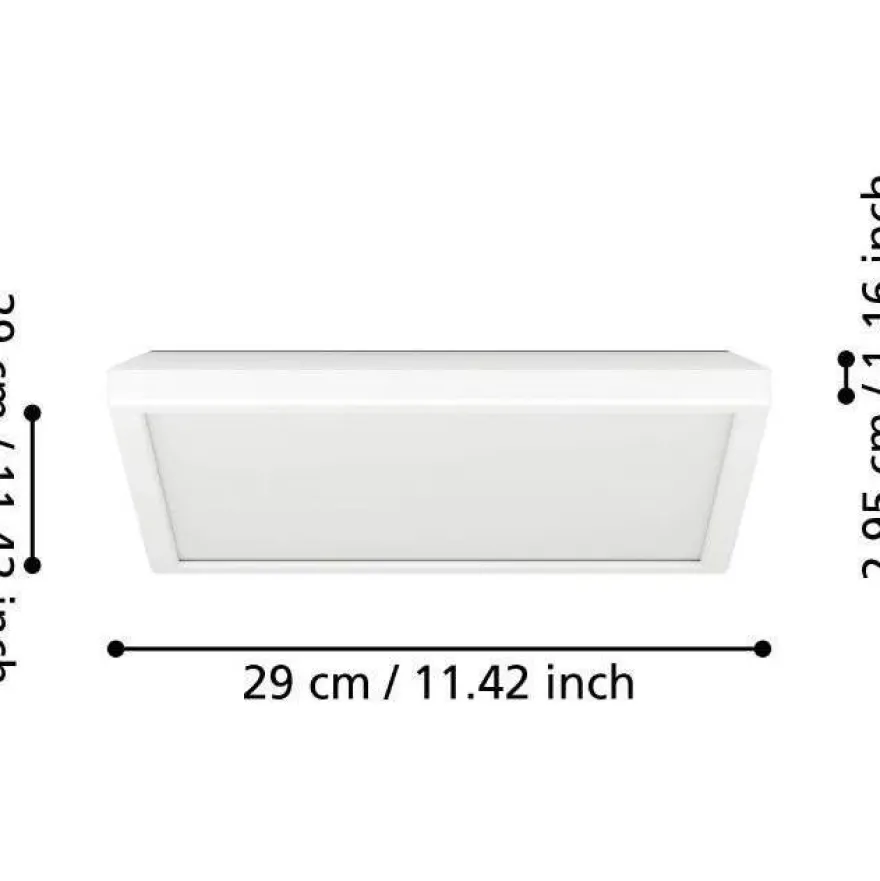Kattovalaisin Eglo Rovito LED 1CCT IP44 eri kokoja