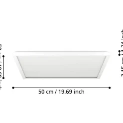 Kattovalaisin Eglo Rovito LED 1CCT IP44 eri kokoja