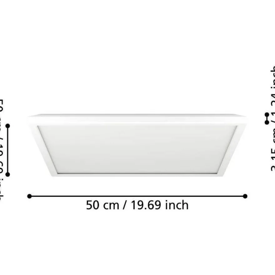 Kattovalaisin Eglo Rovito LED 1CCT IP44 eri kokoja