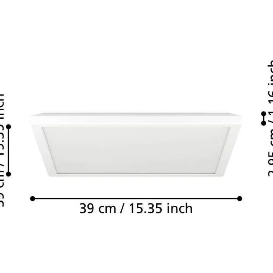 Kattovalaisin Eglo Rovito LED 1CCT IP44 eri kokoja