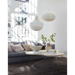Kattovarjostin PR Home Anita, Ø40cm, valkoinen