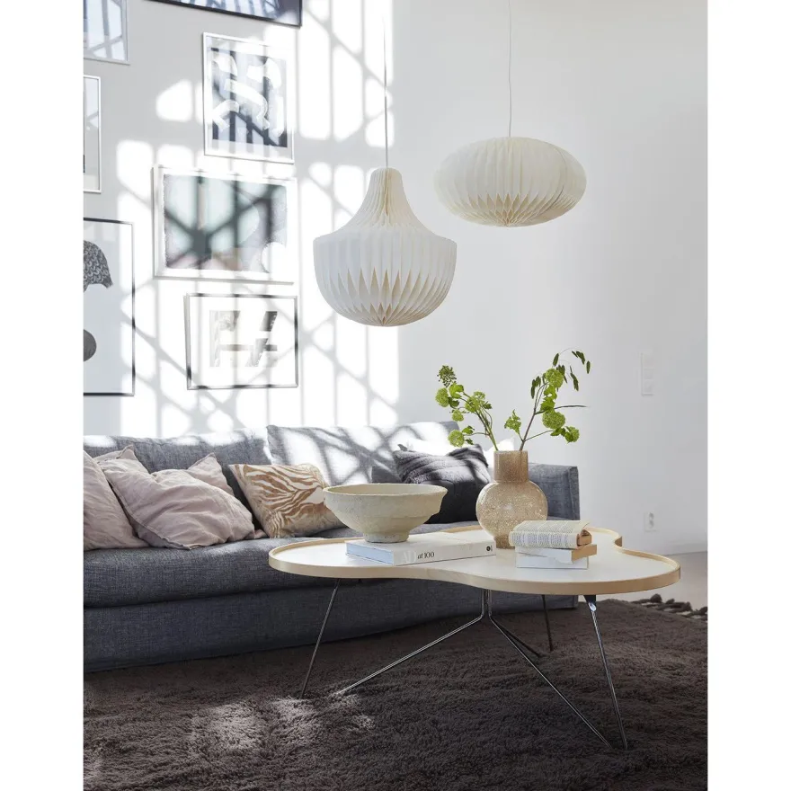 Kattovarjostin PR Home Anita, Ø40cm, valkoinen