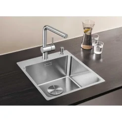 Keittiöallas Blanco Andano 400-IFA, 440x500mm, rst, hanalipalla