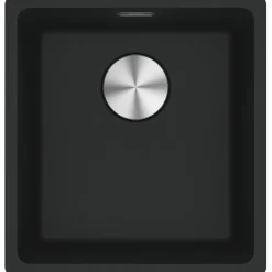 Keittiöallas Franke Maris MRG 210-37 403x433mm Fragranite musta