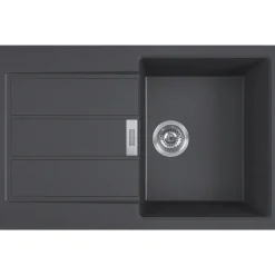 Keittiöallas Franke Sirius S2D 611-78, 780x500mm, Tectonite, musta
