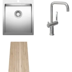 Keittiöallas Lapetek Luna-X 340-IFA + Lino-A -hana, rst