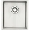 Keittiöallas Lavabo Kubus 340 Soft, 380x440mm, ruostumaton teräs
