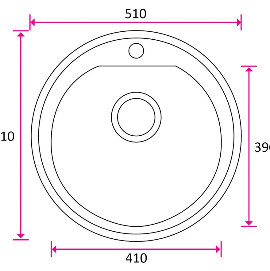 Keittiöallas Stala STANDARD-E2-T41, 510x510mm, rst