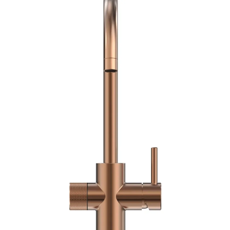 Keittiöhana INOX by Tammiholma Q1, APK-venttiili, C-juoksuputki, ruusukulta