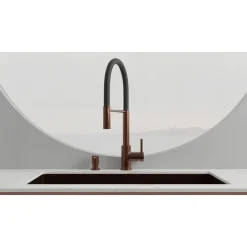 Keittiöhana Scandtap Steel Pro Amber