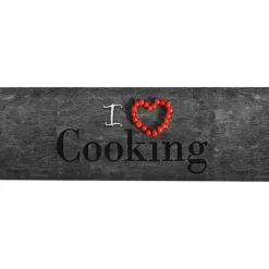 Keittiön pestävä lattiamatto cooking 60x180 cm
