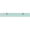 Kelluvat hyllyt, 2 kpl, lasi, 80x10 cm, 8 mm, kirkas